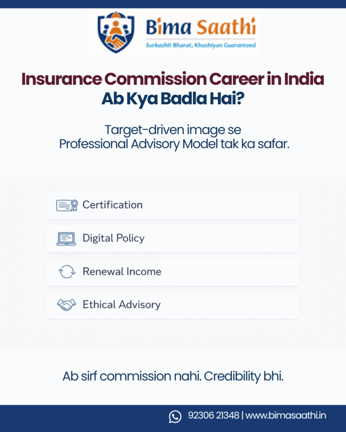 What Changed in Commission-based Insurance Career in India
